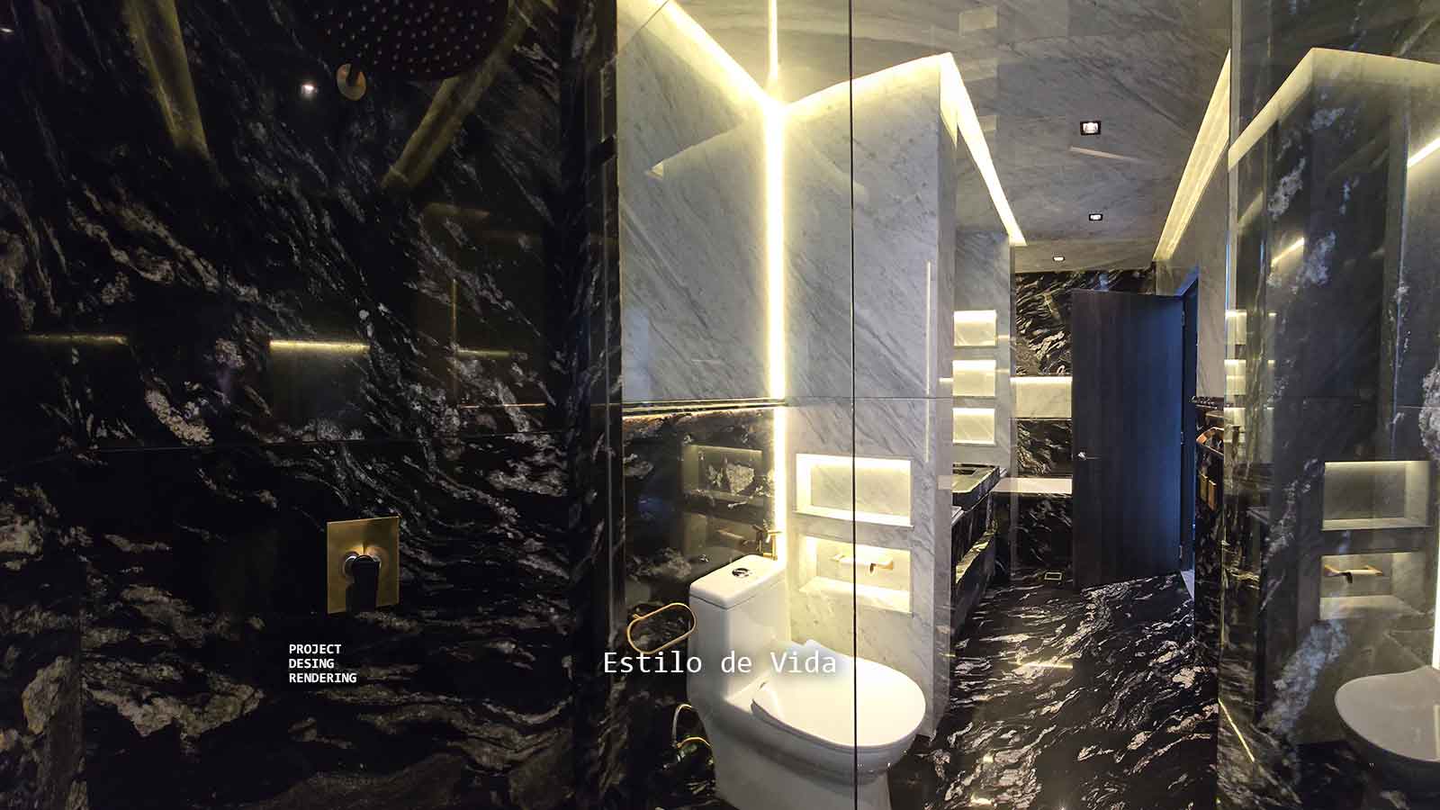 Diseño y remodelación de baño en CDMX