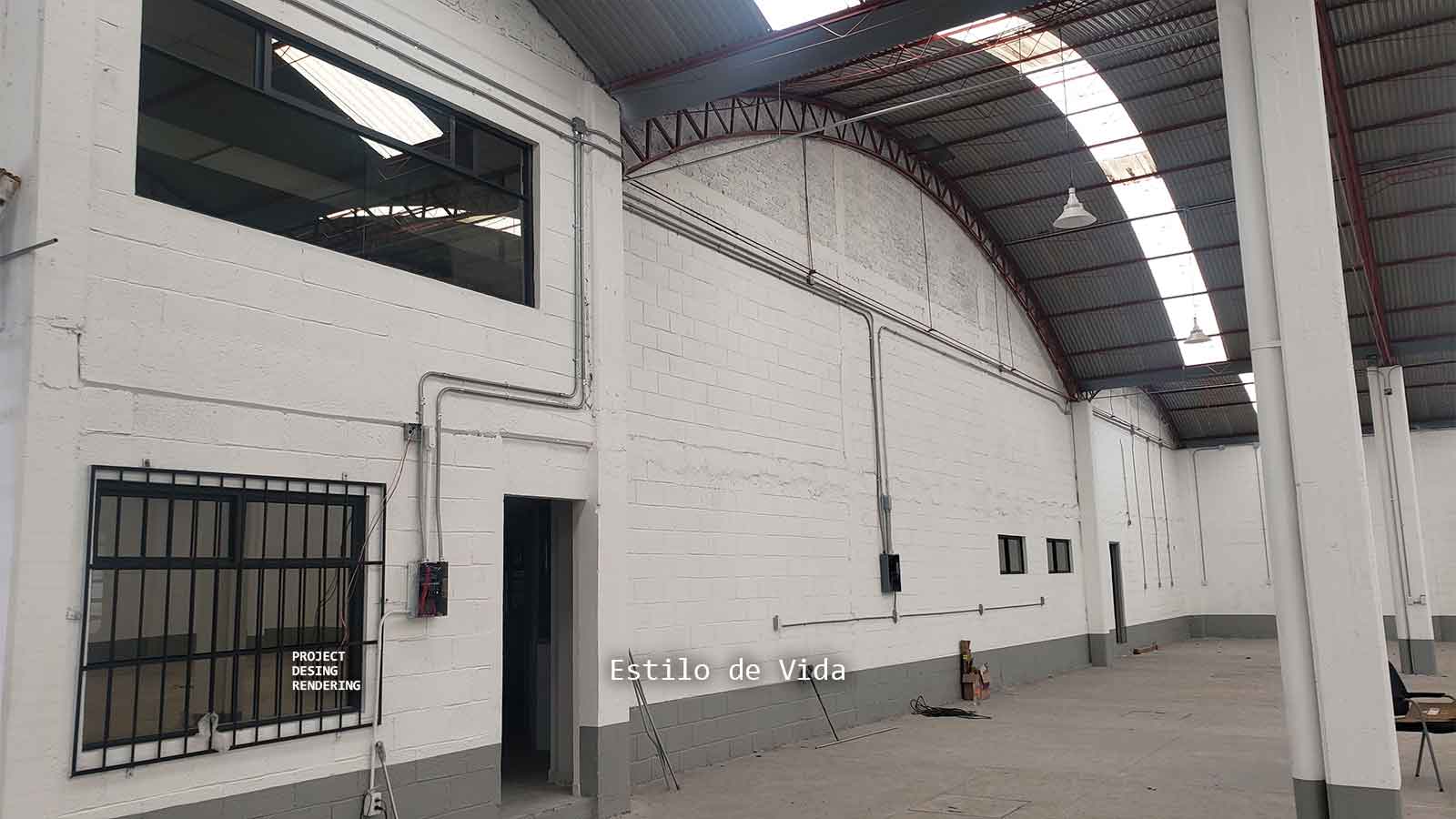 Instalación eléctrica en bodega y oficina